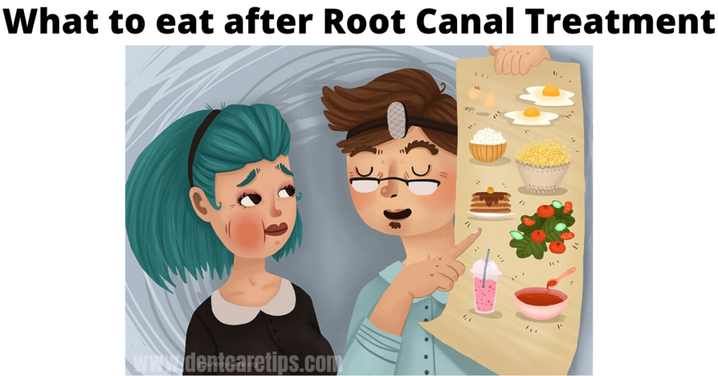 what to eat after root canal